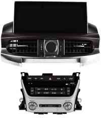 Монитор 12.3" для Toyota Land Cruiser 200 2008-2015 без отдельного экрана климата - КарМедиа DAFT-2769TS Андроид 13, 6ГБ+128ГБ, SIM-слот только с установкой в Москве